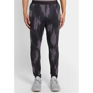 Lululemon x Robert Geller Slim-Fit Tapered Camo Print Jogger Sweatpants Men Sz M